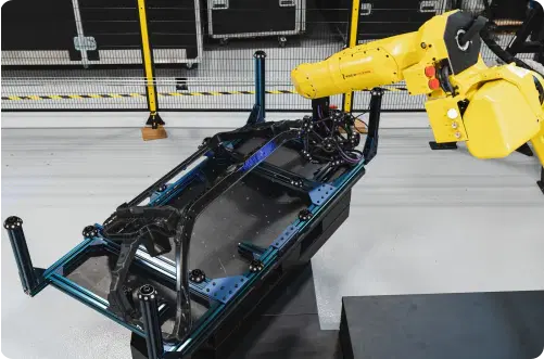 In-line production control inspection
