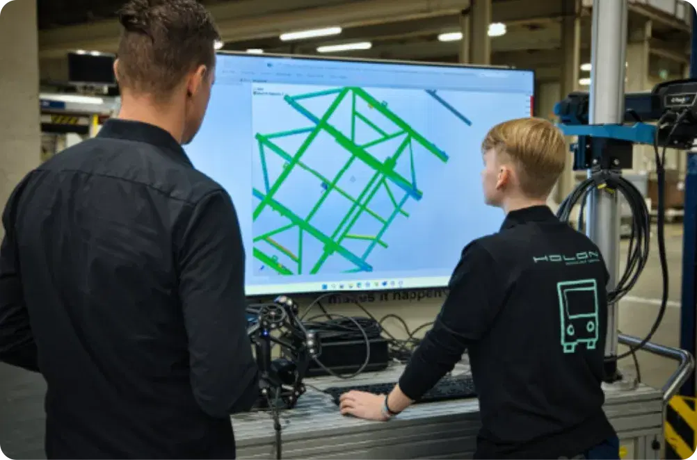 Robotic inspection cell