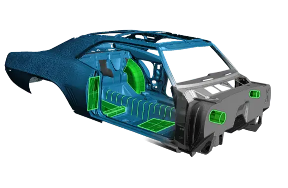 HandySCAN 3D Black Series in use