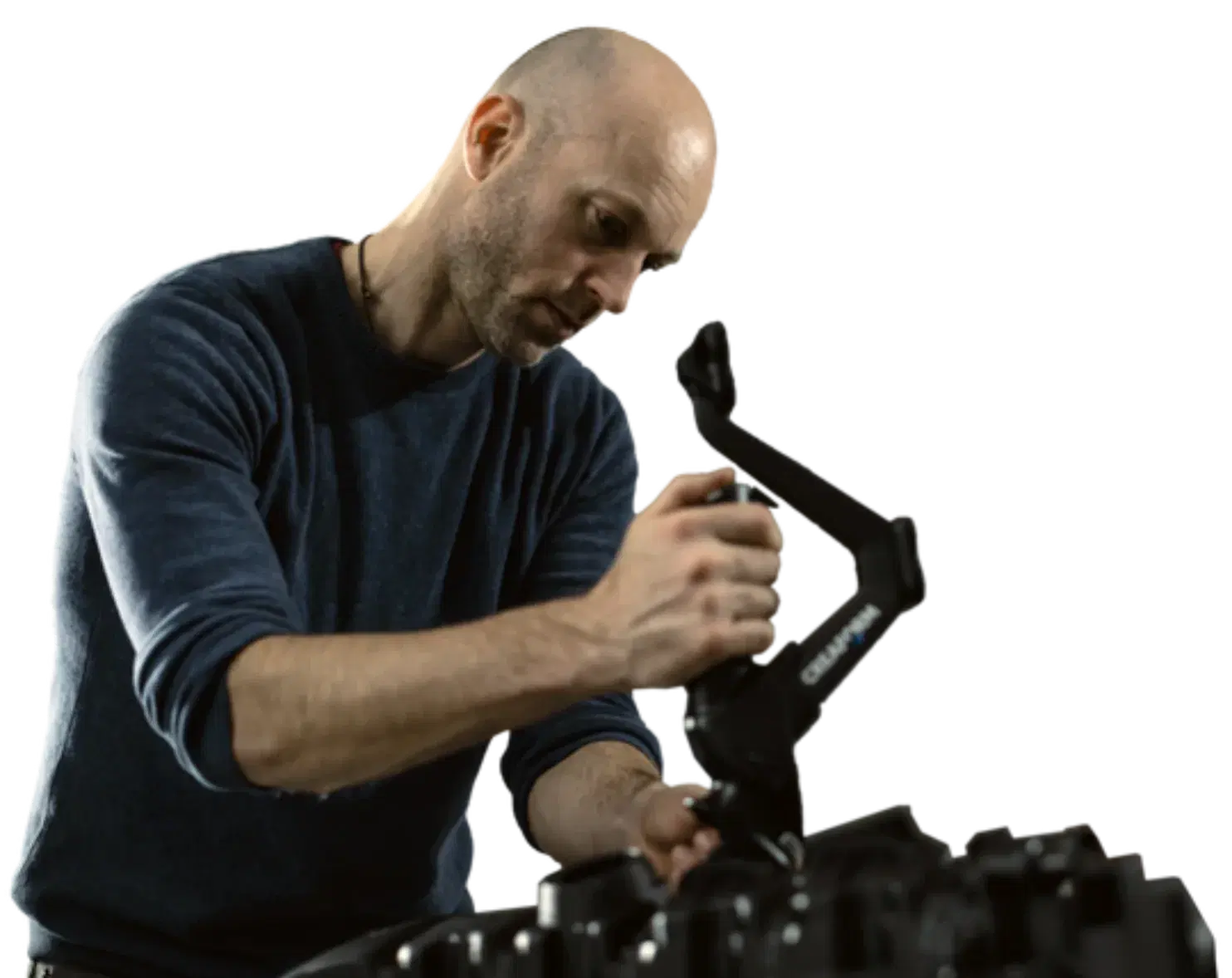 HandySCAN 3D Black Series in use