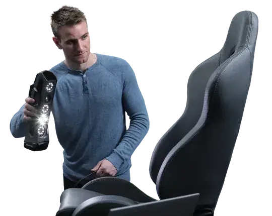 HandySCAN 3D Black Series in use