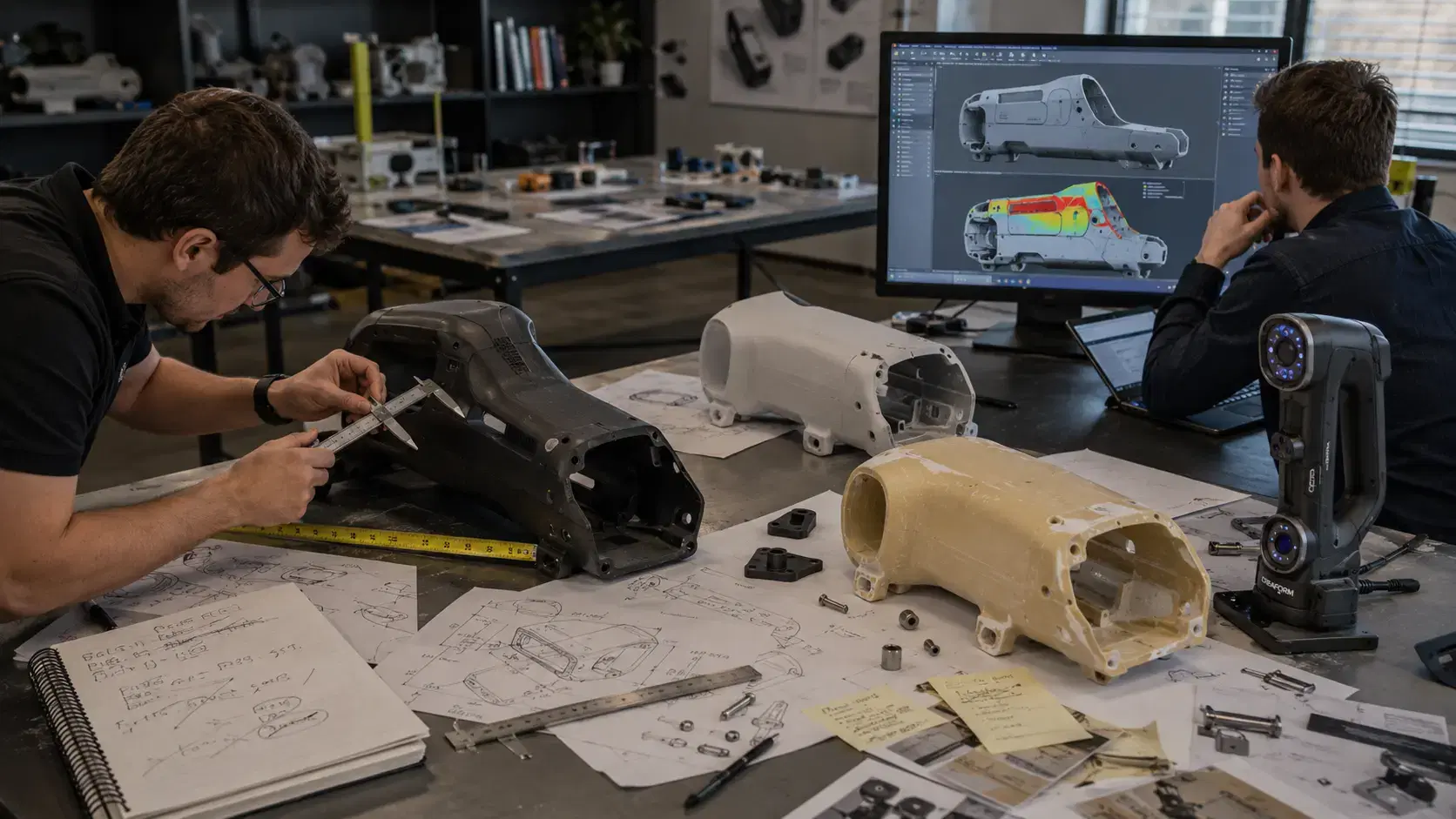 Why a 3D Scanner for Reverse Engineering Improves Design