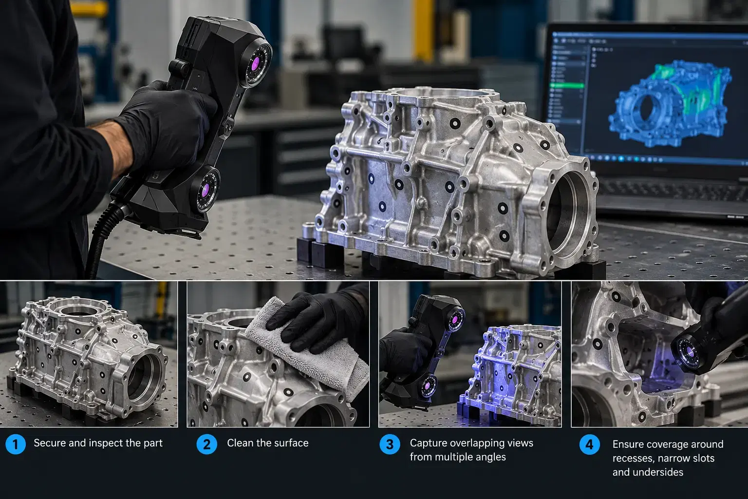 Scan to CAD: How to Convert 3D Scan Data Into CAD Models