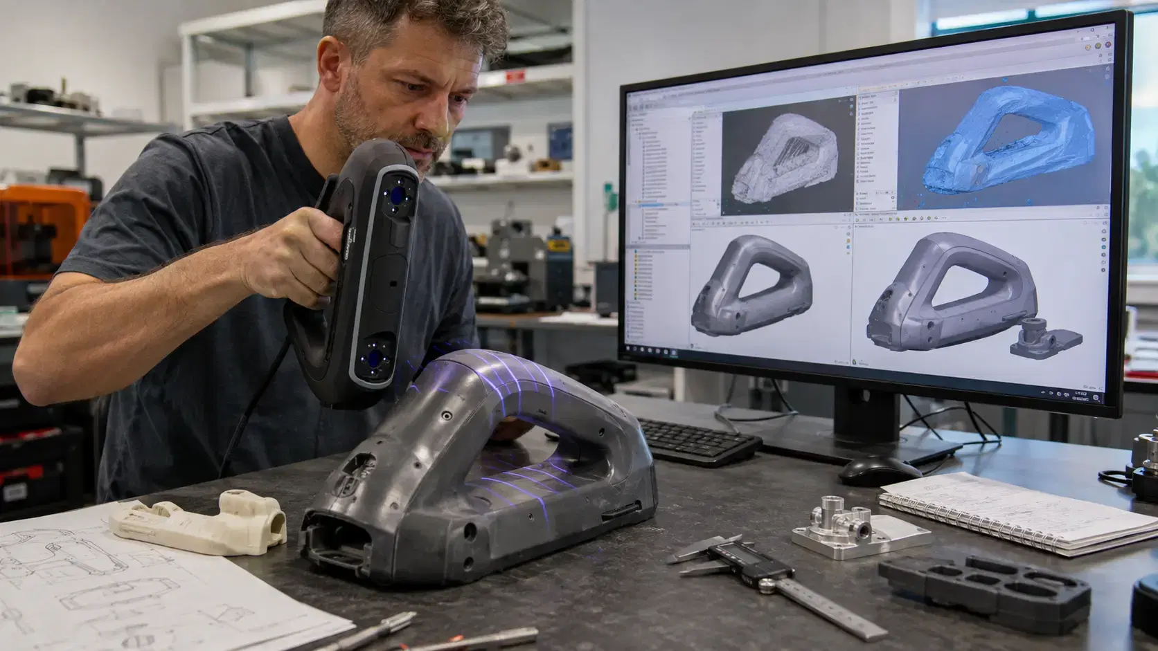 Why a 3D Scanner for Reverse Engineering Improves Design