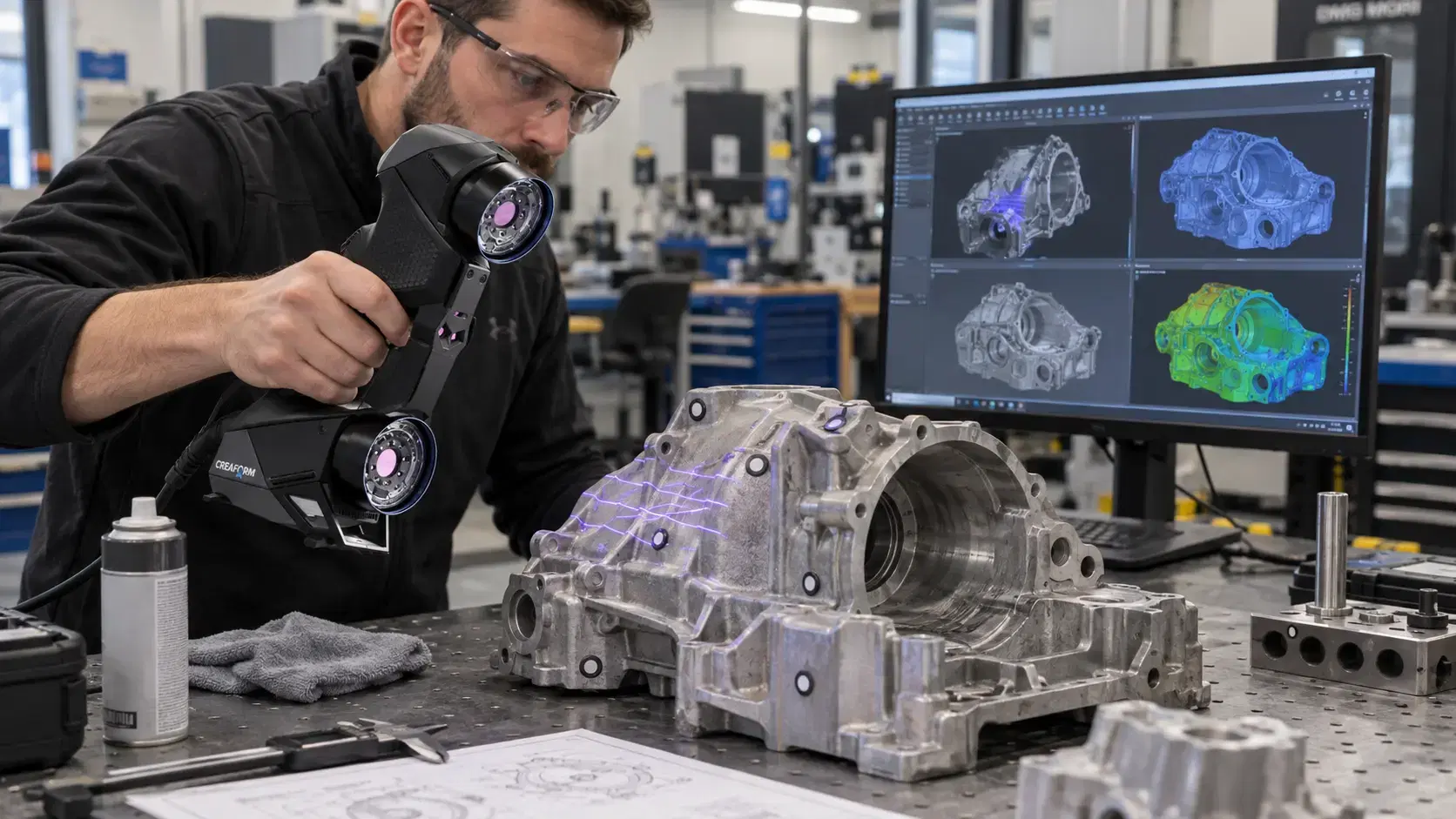 What Is Creaform HandySCAN and How Does 3D Scanning Work?