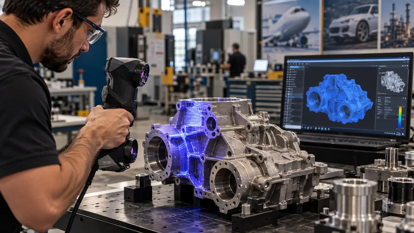 Reverse Engineering in Dallas: 3D Scanning and CAD Services