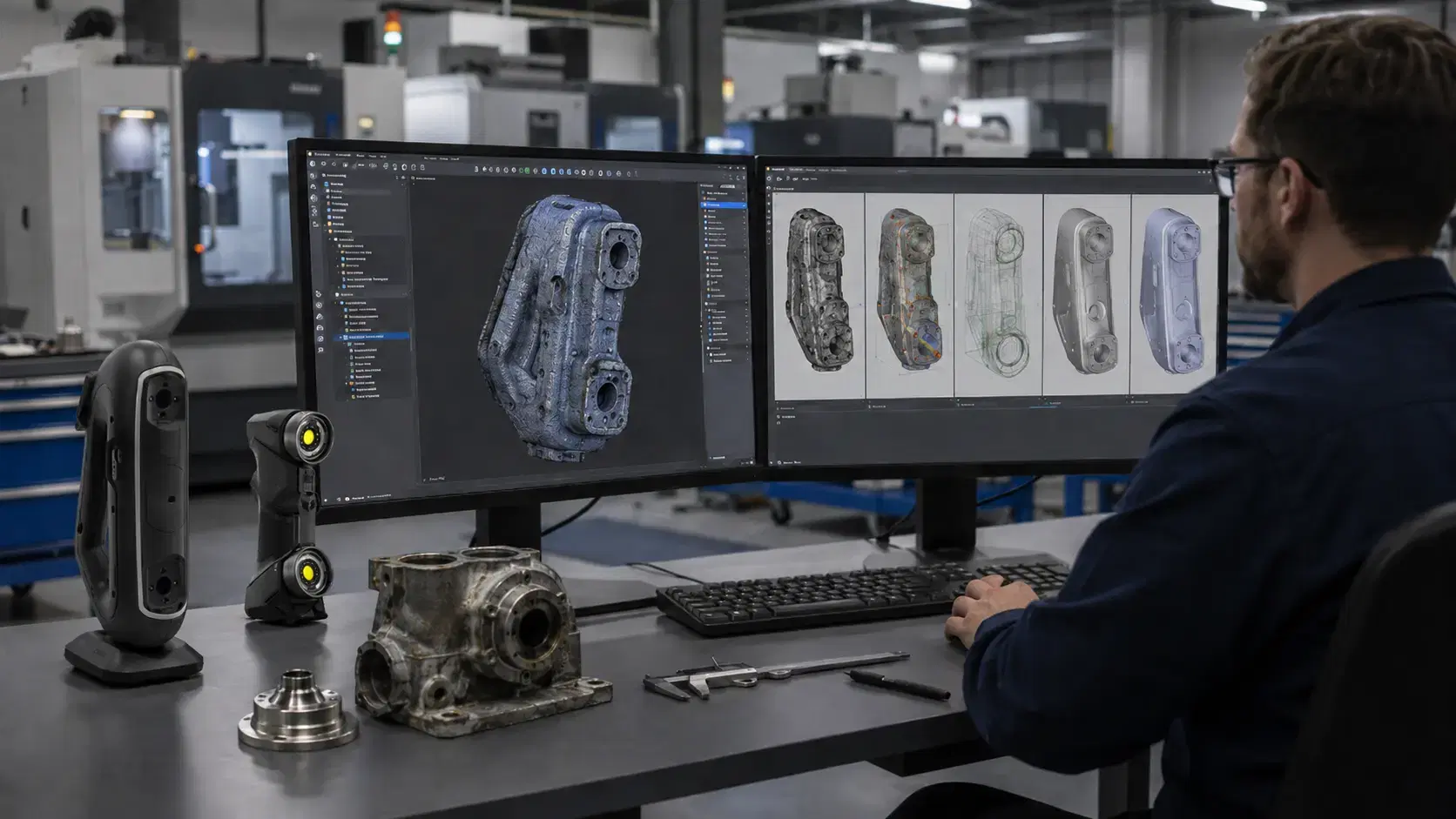 Scan to CAD Workflow Explained for Manufacturing Teams