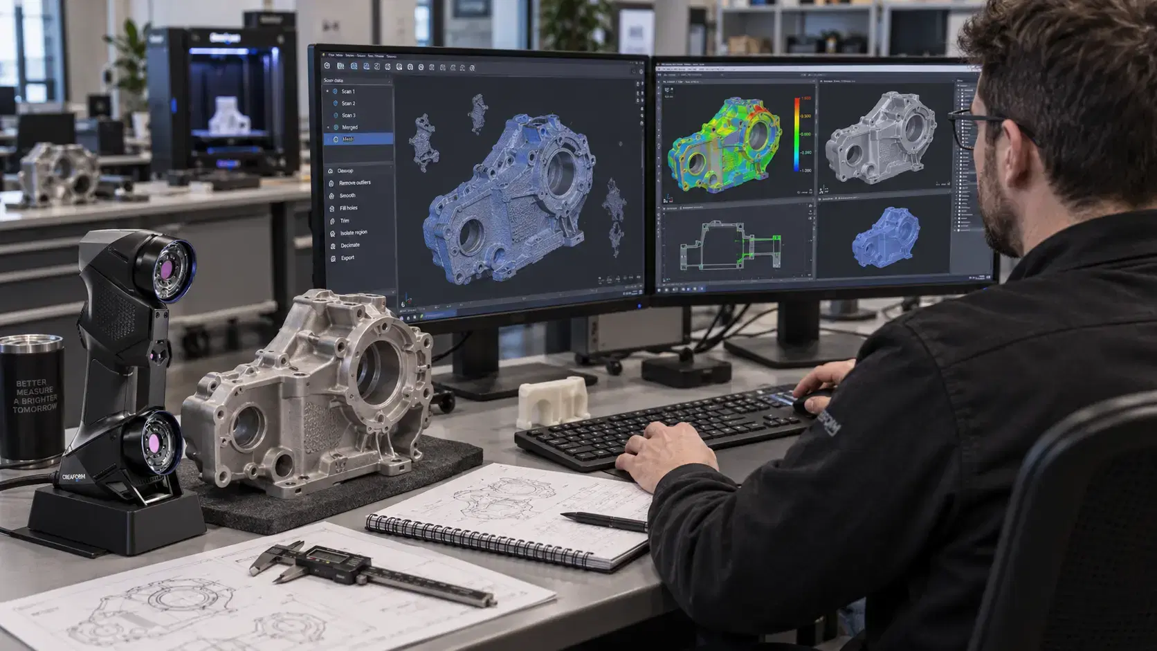 What Is Creaform HandySCAN and How Does 3D Scanning Work?