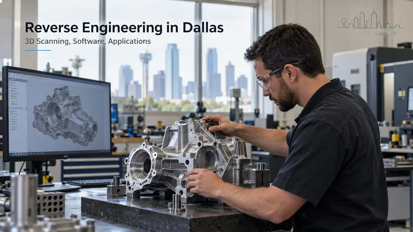 Reverse Engineering in Dallas: 3D Scanning and CAD Services